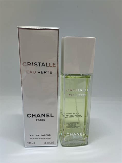 chanel cristalle eau de parfum|chanel cristalle eau verte 100ml.